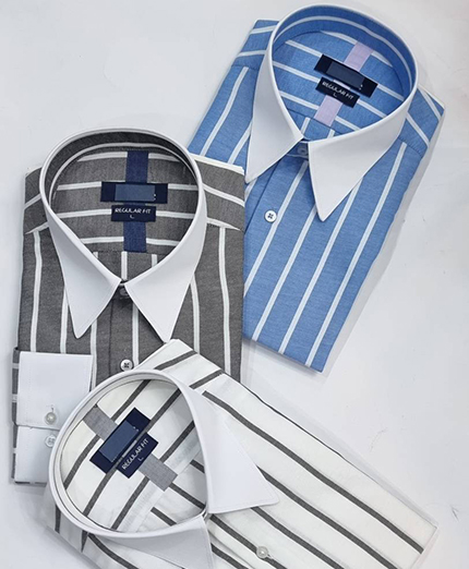 پیراهن راه راه